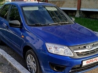 2016 Lada (ВАЗ) Granta I, синий, 630000 рублей, вид 1