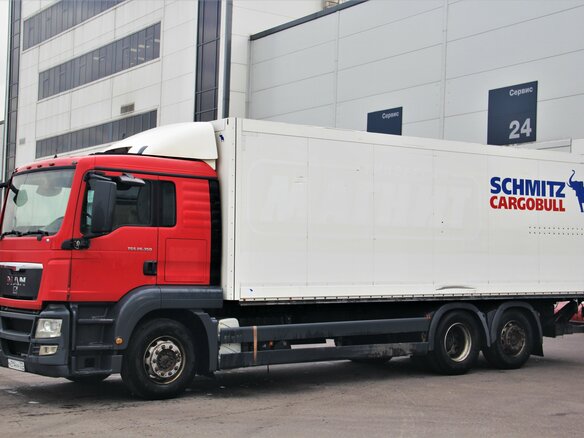 2010 MAN TGS, красный - вид 3