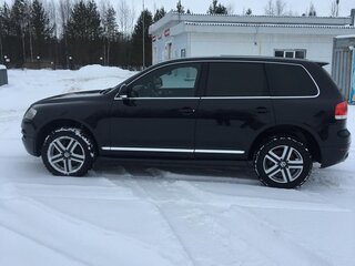2006 Volkswagen Touareg I, чёрный, 1100000 рублей, вид 3