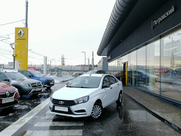 2016 Lada (ВАЗ) Vesta I, белый