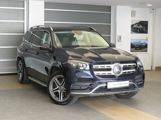 2020 Mercedes-Benz GLS 400 d II (X167), синий, 7195000 рублей, вид 3