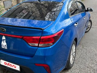 2017 Kia Rio IV, синий, 1100000 рублей, вид 5