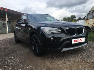 2013 BMW X1 20i I (E84) Рестайлинг, чёрный, 1390000 рублей, вид 4