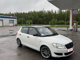 2010 Skoda Fabia II Рестайлинг, белый, 400000 рублей, вид 5