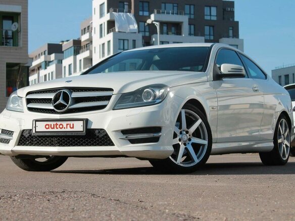 2012 Mercedes-Benz C-Класс 180 III (W204) Рестайлинг, белый