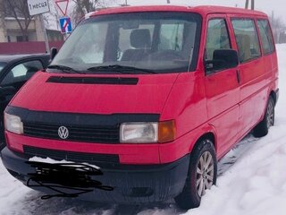 2001 Volkswagen Transporter T4, красный, 700000 рублей, вид 1