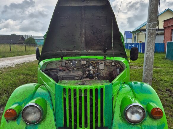 1963 ГАЗ 69, зелёный, 650000 рублей - вид 13