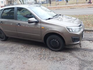 2017 Lada (ВАЗ) Kalina II, коричневый, 600000 рублей, вид 3