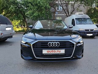 2021 Audi A6 40 TFSI V (C8), чёрный, 4500000 рублей, вид 5