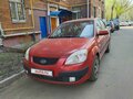 2008 Kia Rio II, красный - вид 3