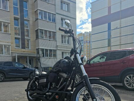 2006 Harley-Davidson Street Bob, чёрный, 820000 рублей, вид 4