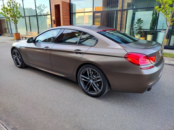 2013 BMW 6 серии Gran Coupe 640d xDrive III (F06/F13/F12), коричневый, 2500000 рублей - вид 13