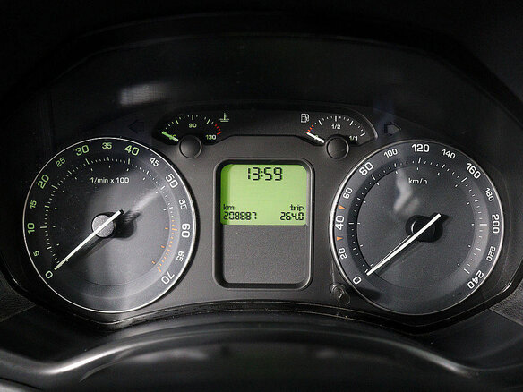 2008 Skoda Octavia II (A5), чёрный - вид 11