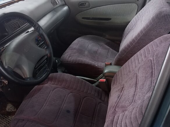 1997 Kia Sephia I Рестайлинг, зелёный, 265000 рублей - вид 14