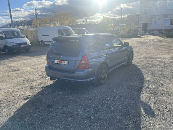 2007 Subaru Forester II Рестайлинг, синий, 1350000 рублей - вид 2