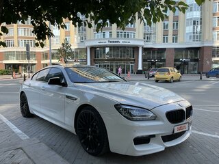 2013 BMW 6 серии Gran Coupe 640i xDrive III (F06/F13/F12), белый, 3100000 рублей, вид 3