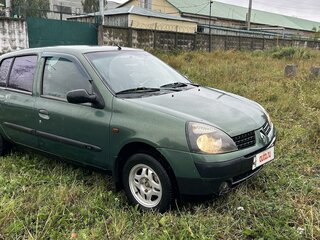 2002 Renault Symbol I Рестайлинг, зелёный, 120000 рублей, вид 2