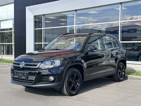 2011 Volkswagen Tiguan I Рестайлинг, чёрный, 870000 рублей, вид 3