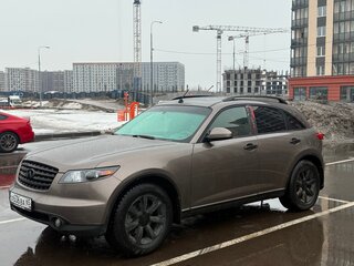 2005 Infiniti FX35 I (S50), коричневый, 800000 рублей, вид 3
