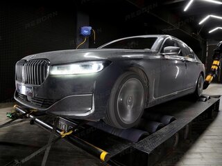 2020 BMW 7 серии Long 740Ld xDrive VI (G11/G12) Рестайлинг, серый, 7200000 рублей, вид 3
