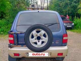 2003 Kia Sportage I, синий, 350000 рублей, вид 4