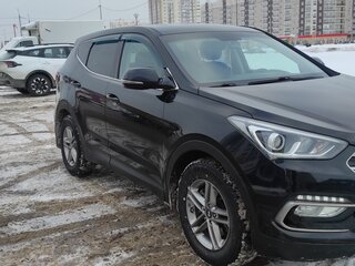 2017 Hyundai Santa Fe III Рестайлинг, чёрный, 2450000 рублей, вид 1