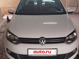2013 Volkswagen Polo V, белый, 730000 рублей, вид 1