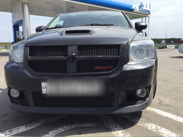 2008 Dodge Caliber SRT-4 I, чёрный - вид 3