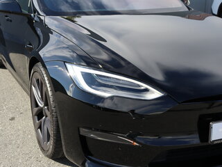 2021 Tesla Model S Plaid I Рестайлинг 2, чёрный, 9300000 рублей, вид 3