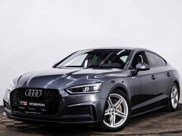 2018 Audi A5 II (F5), серый, 2800000 рублей