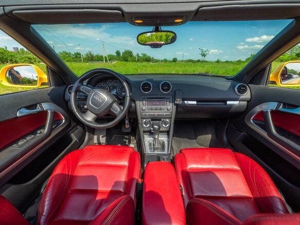 2008 Audi A3 II (8P) Рестайлинг 2, жёлтый, 1349999 рублей - вид 16