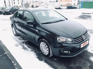 2016 Volkswagen Polo V Рестайлинг, серый, 580000 рублей, вид 5