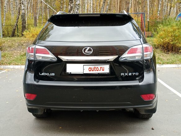 2013 Lexus RX 270 III Рестайлинг, чёрный, 2600000 рублей - вид 4