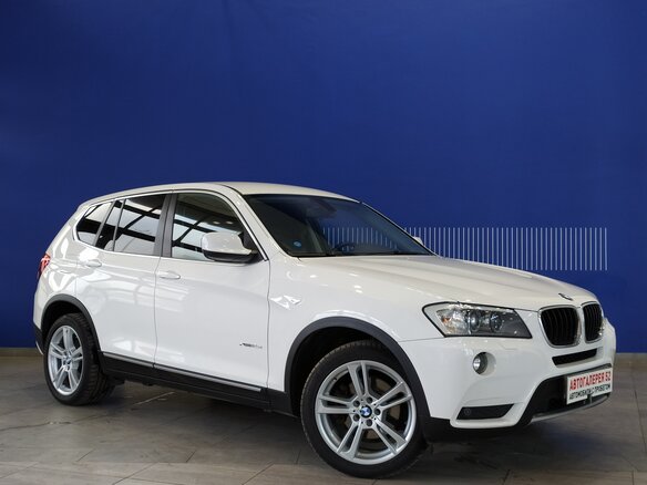 2012 BMW X3 20d xDrive II (F25), белый - вид 2