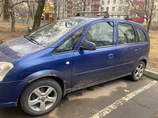 2008 Opel Meriva A Рестайлинг, синий, 370000 рублей, вид 3