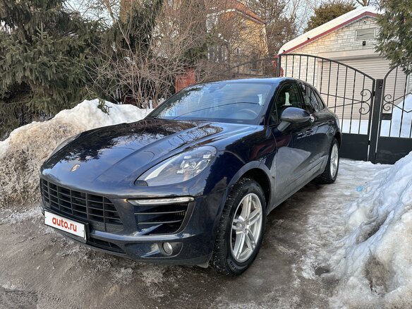 2016 Porsche Macan S I, синий, 3300000 рублей - вид 17