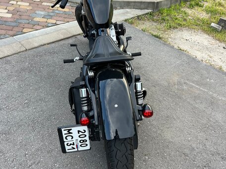 2010 Harley-Davidson Sportster 1200, чёрный, 1200000 рублей, вид 2