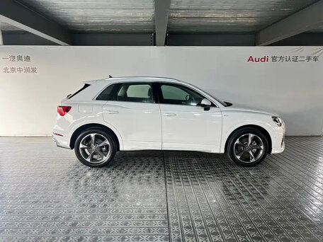 2021 Audi Q3 35 TFSI II (F3), белый, 2650000 рублей, вид 3