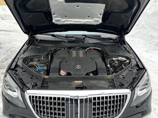 2020 Mercedes-Benz Maybach S-Класс 450 I (X222) Рестайлинг, чёрный, 9500000 рублей, вид 2