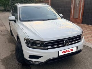 2020 Volkswagen Tiguan Allspace II, белый, 2900000 рублей, вид 2
