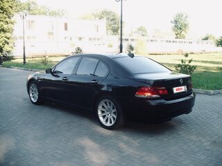 2005 BMW 7 серии 750i IV (E65/E66) Рестайлинг, чёрный, 850000 рублей, вид 1