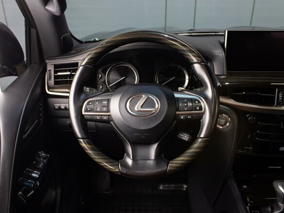 2018 Lexus LX 570 III Рестайлинг 2, чёрный, 9400000 рублей - вид 12