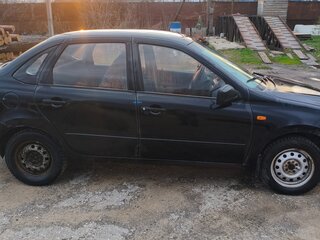 2012 Lada (ВАЗ) Granta I, чёрный, 190000 рублей, вид 3