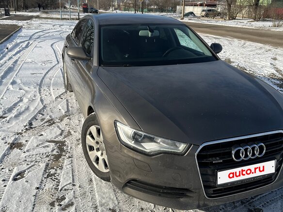 2014 Audi A6 IV (C7), коричневый, 2100000 рублей - вид 2