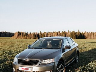 2014 Skoda Octavia III (A7), серый, 1290000 рублей, вид 3