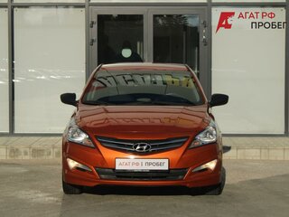 2014 Hyundai Solaris I, оранжевый, 1120000 рублей, вид 2