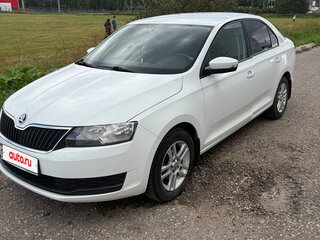 2018 Skoda Rapid I Рестайлинг, белый, 1070000 рублей, вид 1