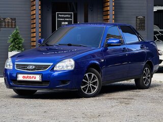 2010 Lada (ВАЗ) Priora I, синий, 300000 рублей, вид 4