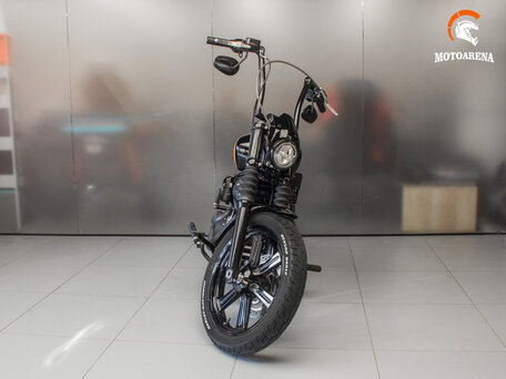 2022 Harley-Davidson Street Bob, чёрный, 1065532 рублей, вид 2