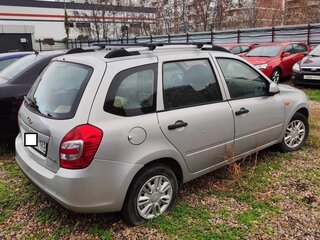 2013 Lada (ВАЗ) Kalina II, серебристый, 260772 рублей, вид 4